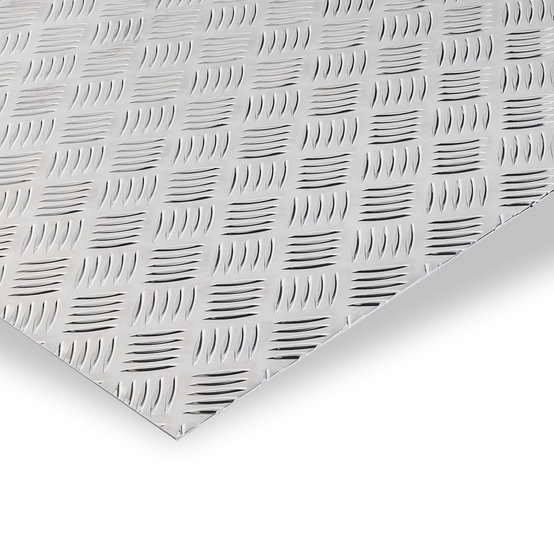 Лист алюминиевый 1.2х1200х3000 рифление квинтет, марка АМГ2Н2Р