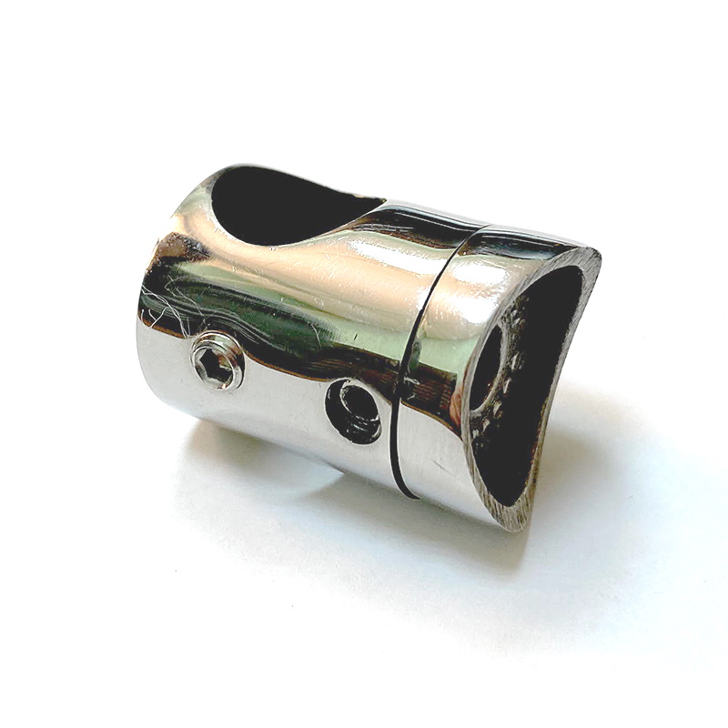 Крепление ригеля с винтовым зажимом 16 AISI 304 зеркало