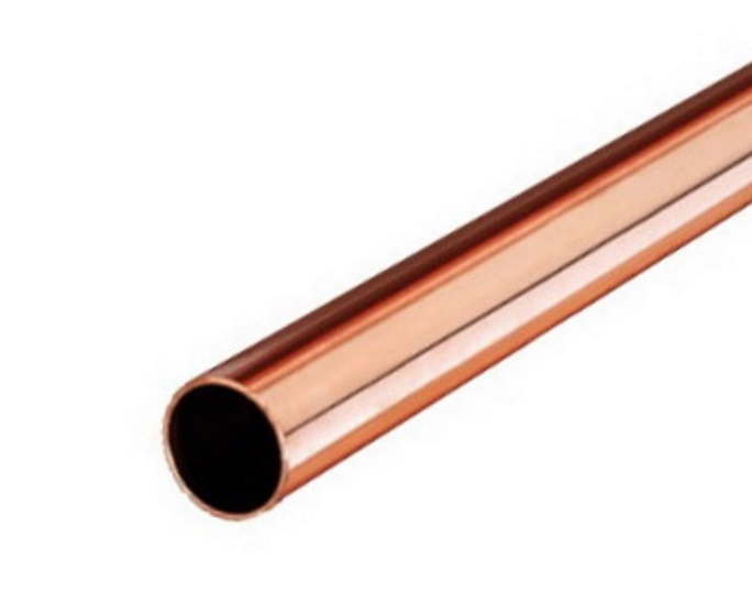 Труба медная 22х1.5 мяг, длина 3 м, марка М2