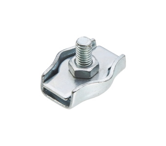 Зажим для стальных канатов одинарный SIMPLEX 6 оцинк.