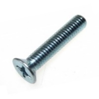 Винт с потайной головкой 12 оцинк. DIN 965
