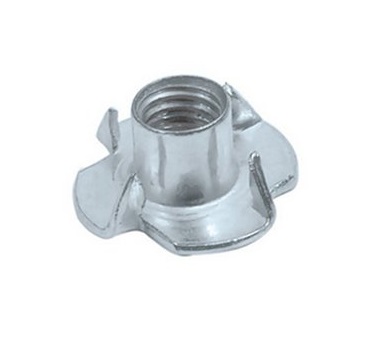 Гайка мебельная врезная 6 оцинк. DIN 1624