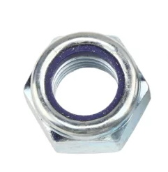 Гайка со стопорным кольцом 24 оцинк. DIN 985