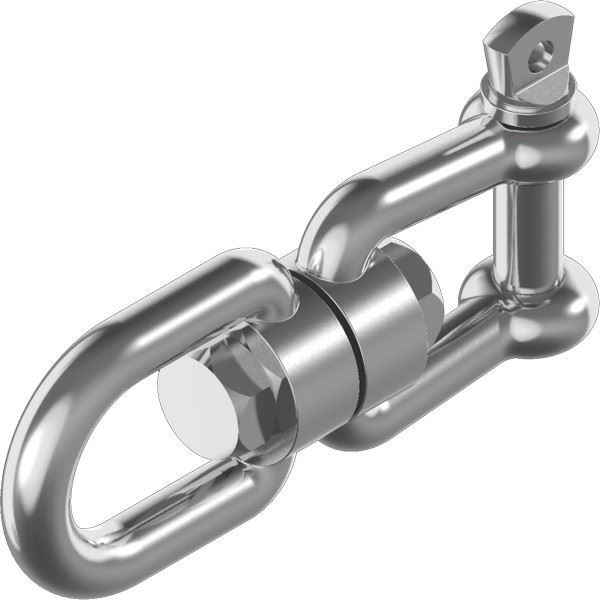 Вертлюг 6 оцинк. петля-вилка