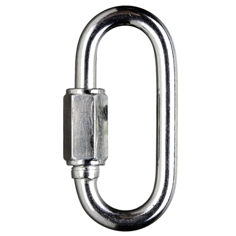 Карабин 4 оцинк. винтовой