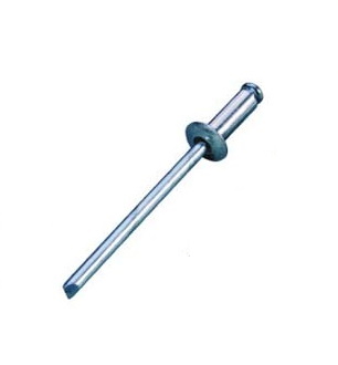 Заклепка вытяжная комбинированная 4х16 алюминий/сталь