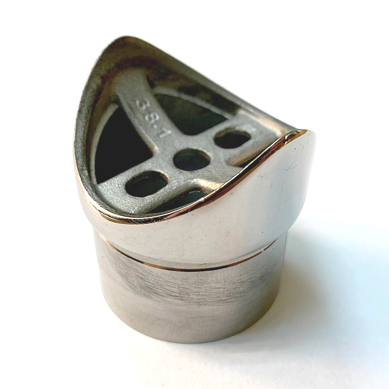 Седловина 38,1х1,5 (зеркало) AISI 304