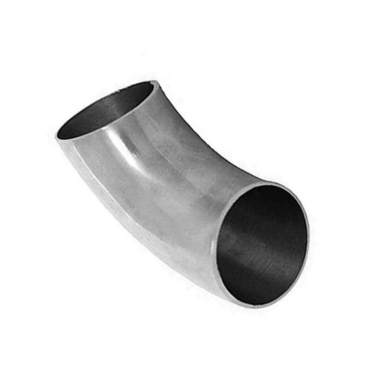 Отвод стальной крутоизогнутый оцинк Дн76х3,5 (Ду65) шов п/привар