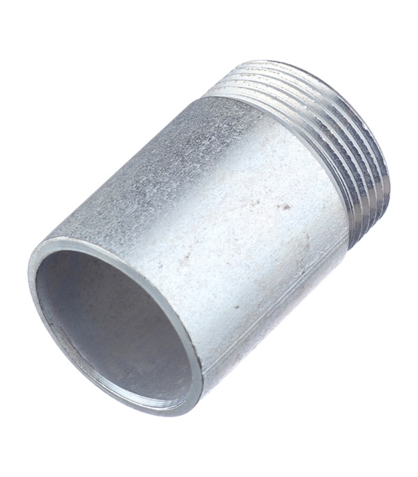 Резьба стальная оцинк Ду32 L=38мм из труб по ГОСТ 3262-75, DN 32