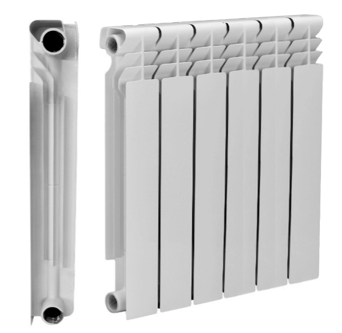 Радиатор биметаллический МС THERMA Q3 500/80 6 секций 900 Вт