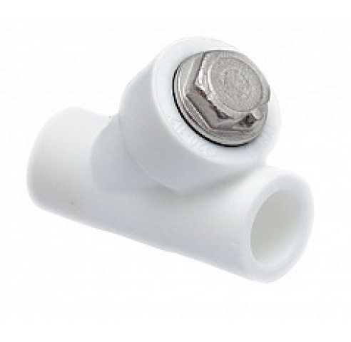 Фильтр PP-R сетчатый белый внутренняя пайка Дн 25x45гр RTP (РосТурПласт) 34527