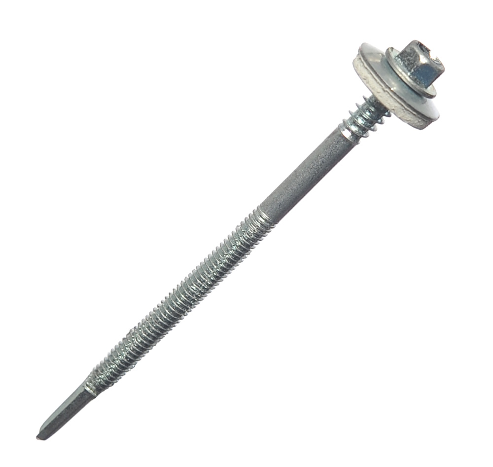 Саморез для сэндвич-панелей 6х240 оцинк.
