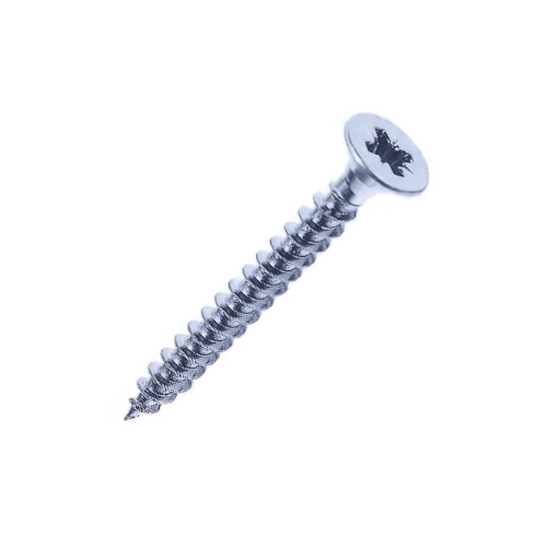 Саморез универсальный 2.5х25 белый цинк PZ