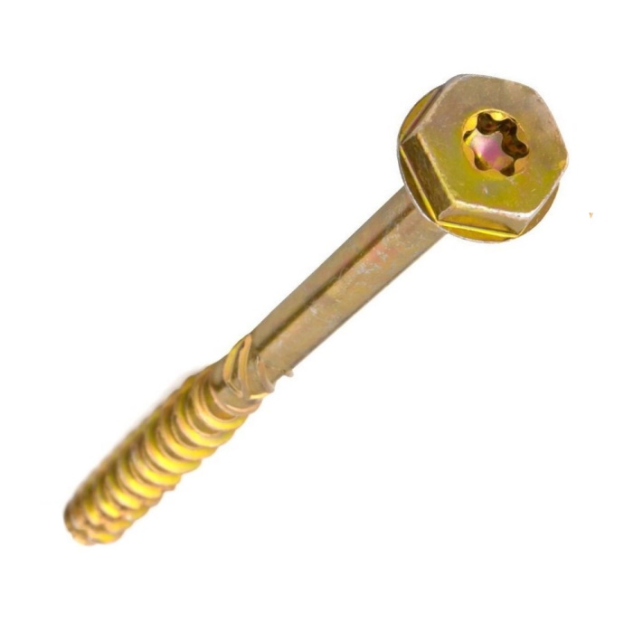 Саморез конструкционный по дереву с шестигр. голов 8х180