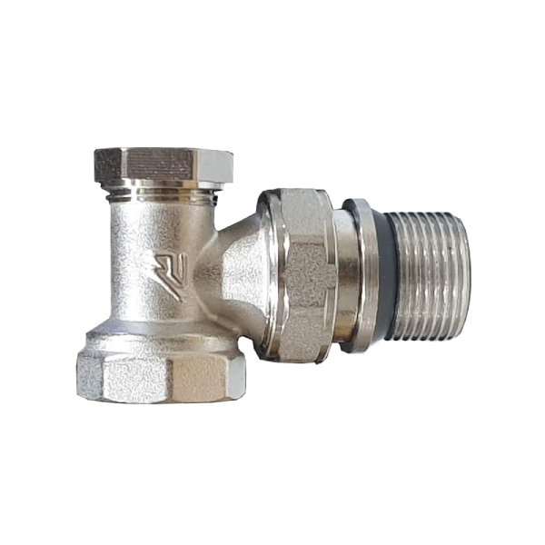 Клапан запорный радиаторный угловой 3/4 MC THERMA Q