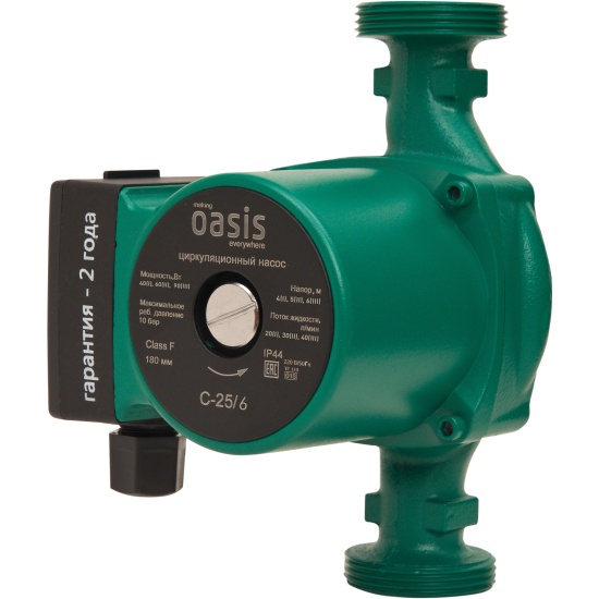Насос циркуляционный OASIS 25/6 180