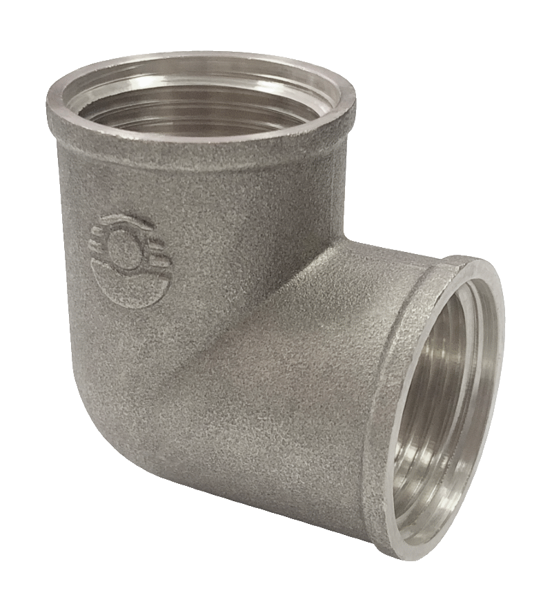 Угольник латунь никель Ду 15 (1/2") ВР/ВР Valfex VF.090.N.012, DN 15, 1/2 дюйма