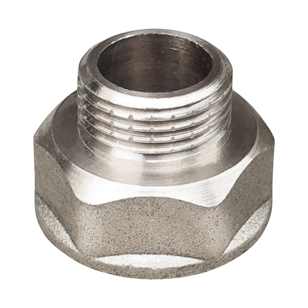 Переход латунь никель Ду 32х20 (1 1/4"х3/4") ВР/НР VALFEX VF.592.N.114.034, DN 32