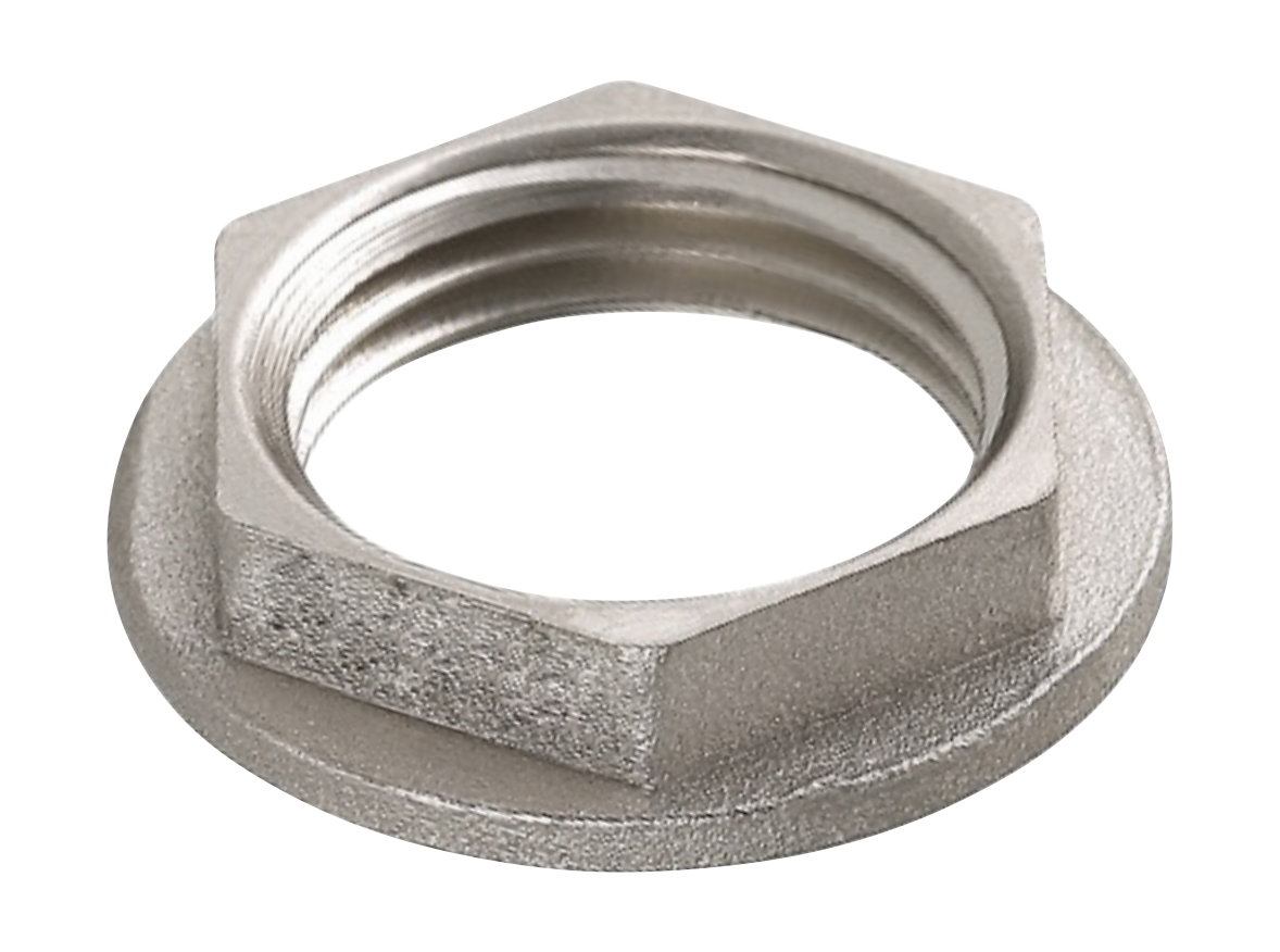 Контргайка латунь никель Ду 20 (3/4") ВР Valfex VF.655.N.034, DN 20, 3/4 дюйма