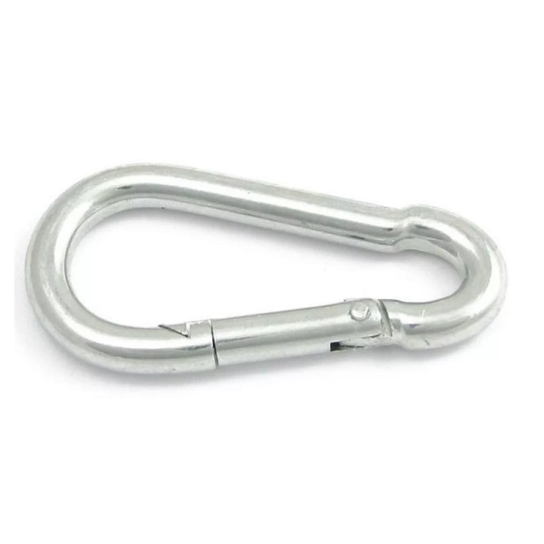 Карабин 12 оцинк. без фиксатора