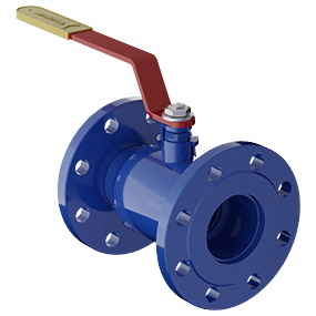 Кран шаровой цельносварной фланцевый 11с67п ЦФ.00.1 DN65 PN16 L=290 мм МАРШАЛ