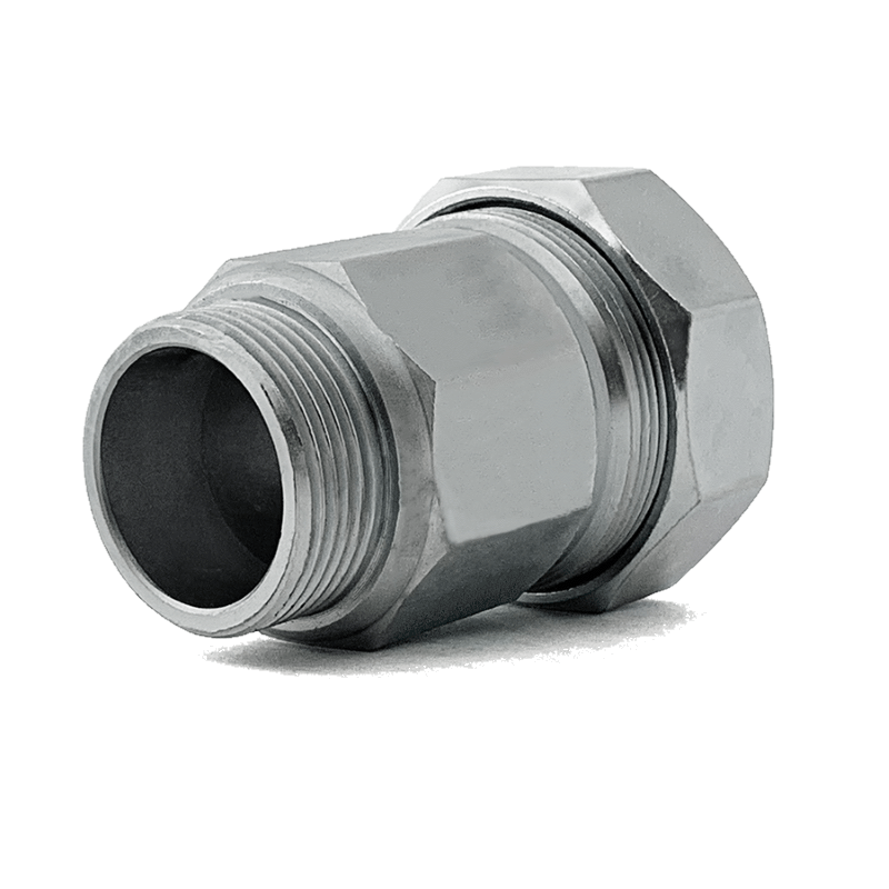 Муфта стальная оц ремонтная Ду 15 (Дн 19,7-21,8) НР/обж. гайка 1/2" 16101 Сансфера, DN 15, 1/2 дюйма