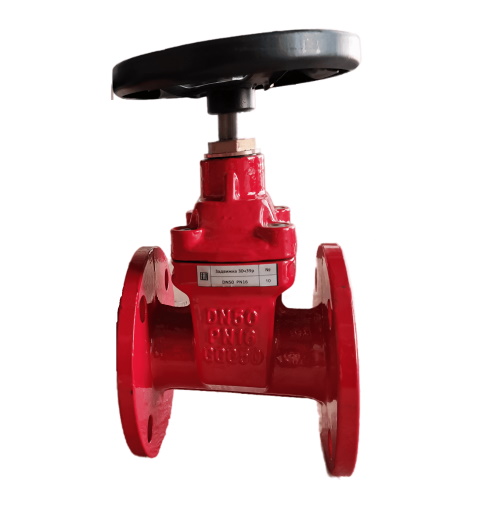 Задвижка чугунная тип МЗВГ 30ч39р Ду125 Ру16  150C открытая гайка, DN 125