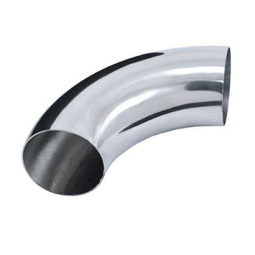 Отвод поручня под сварку удлиненный AISI 201 50,8x1.5 зеркало