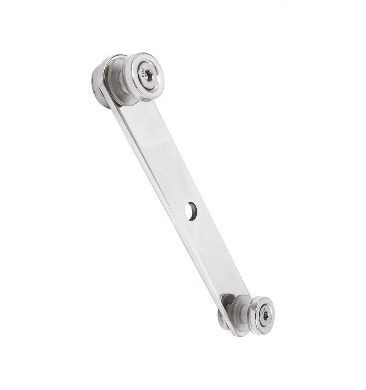 Стеклодержатель пластинчатый AISI 304 170х30 зеркало