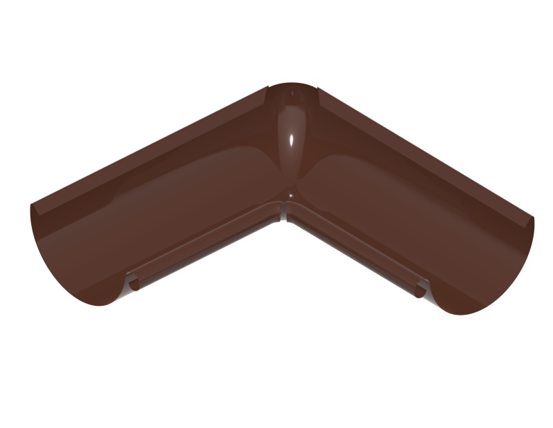 185/150 Угол желоба D185 90гр. RAL8017