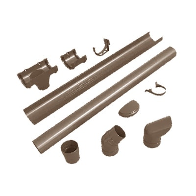 185/150 Труба водосточная D150 L1000мм цвет под заказ