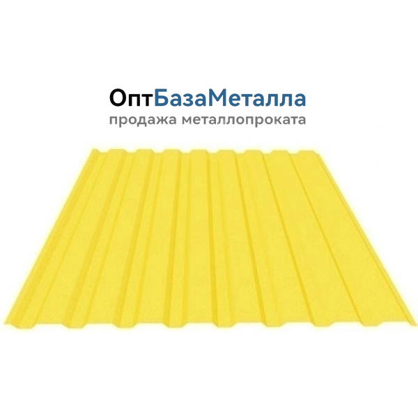 Профнастил Н-114 0,5 мм Окрашенный Синий