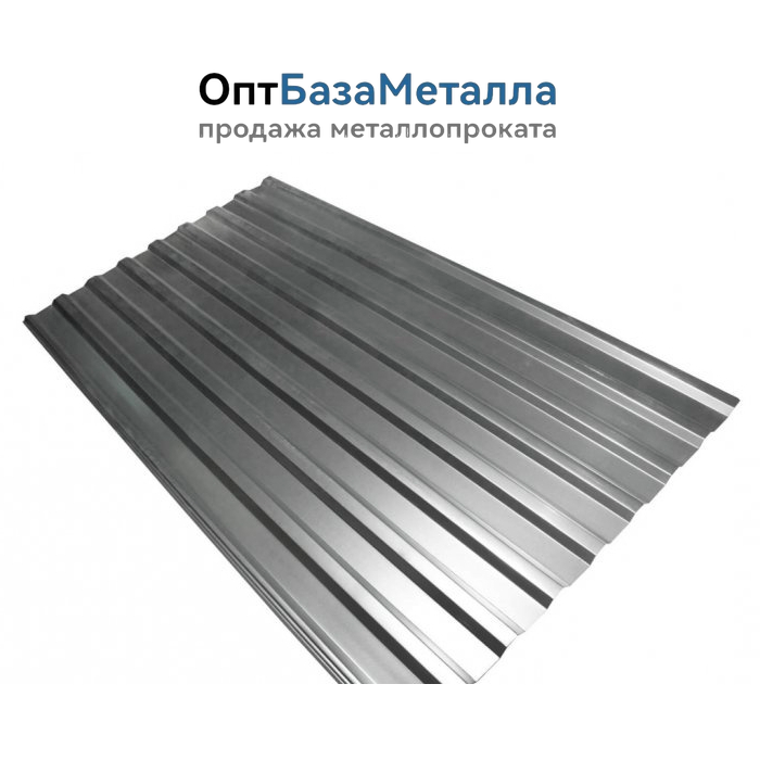 Профнастил нержавеющий AISI 304 матовая С-8 0,5x1150x1700